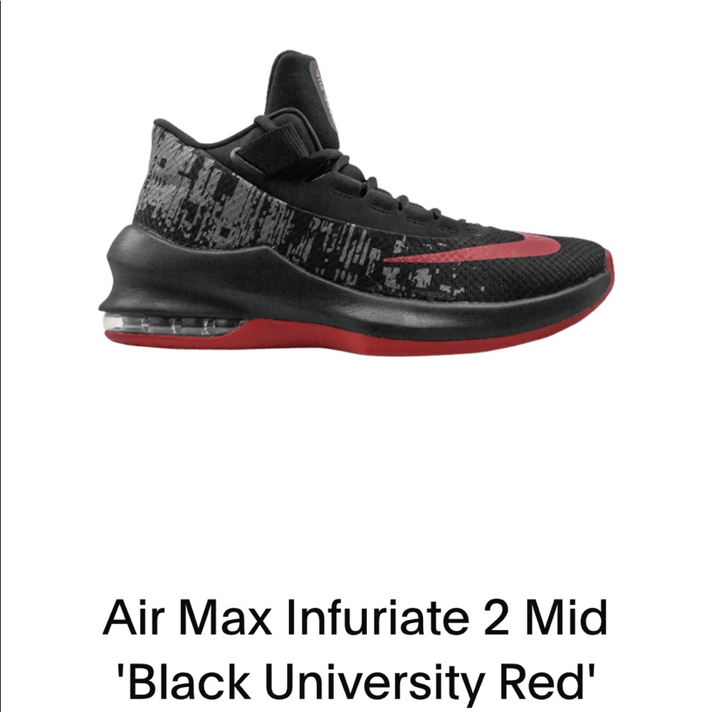 Used Nike Air Max Infuriate 2 Mid sz 8.5